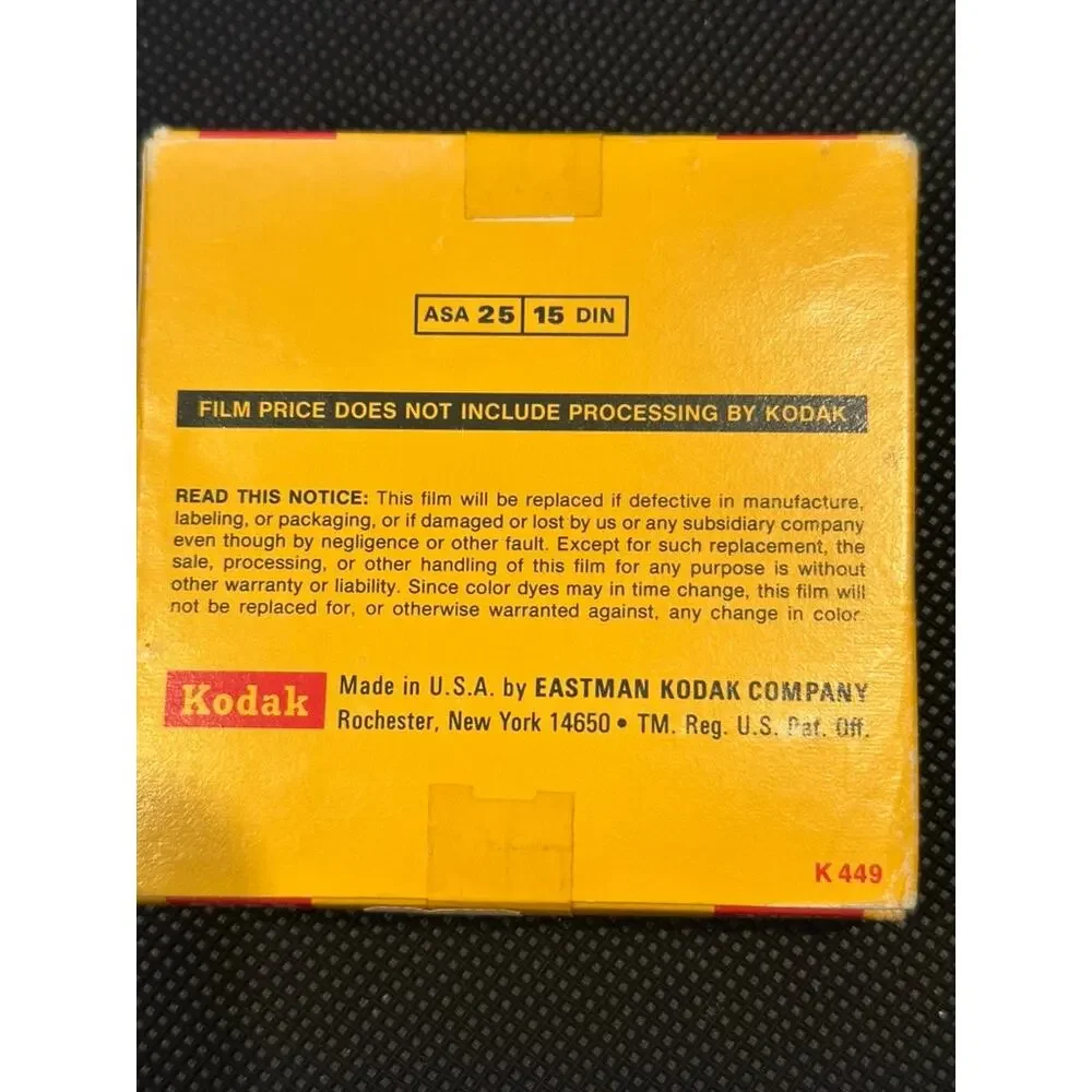 Vintage Kodak Kodachrome II 16 mm Movie Film – 100 ft Roll Expired February 1974
